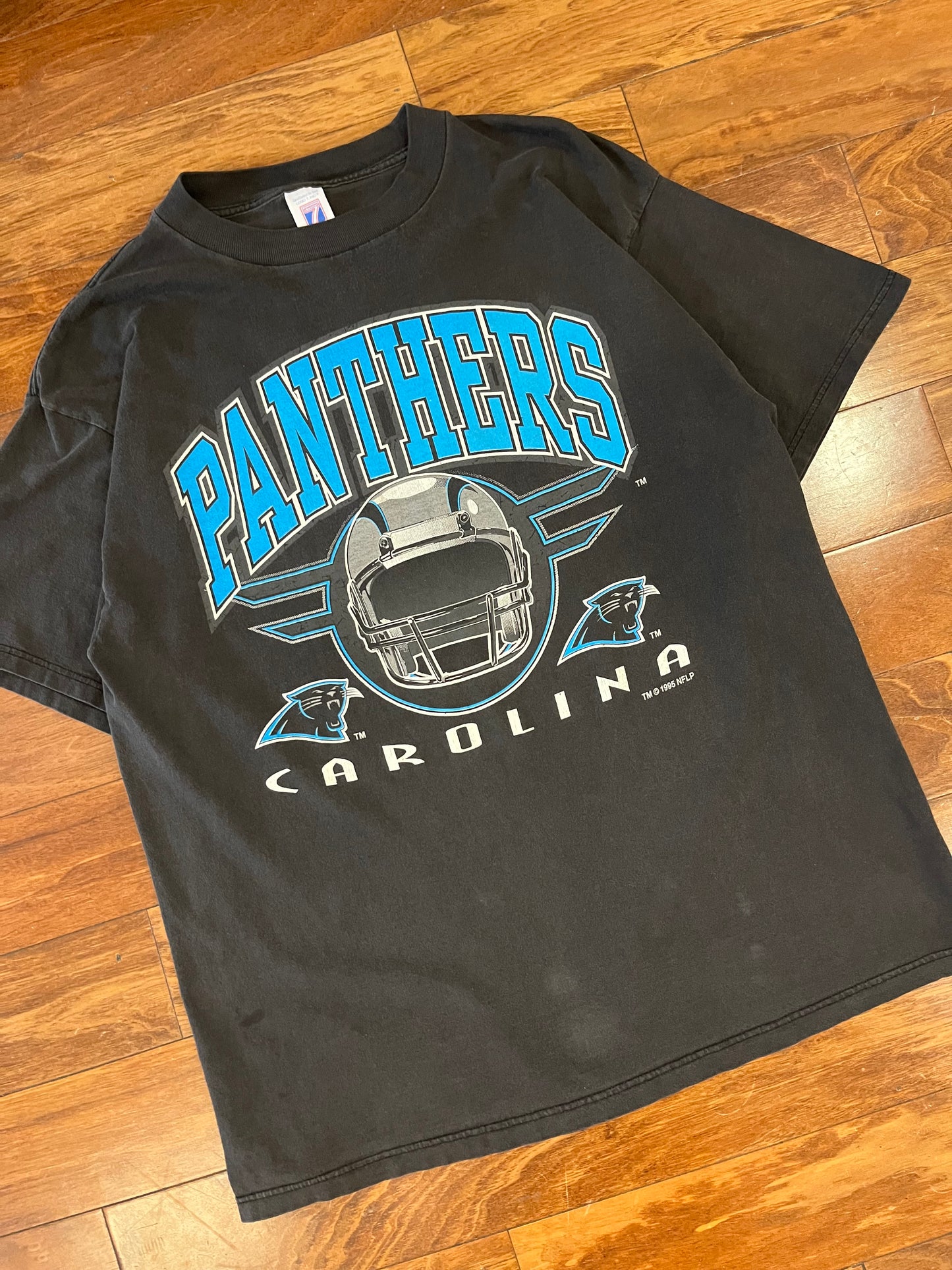 1996 Carolina Panthers Gameday Helmet Tee (XL)