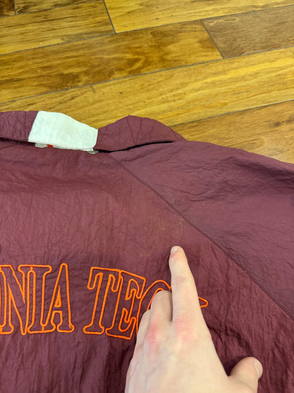 90s Virginia Tech Genuine Stuff Vintage Windbreaker (XL)