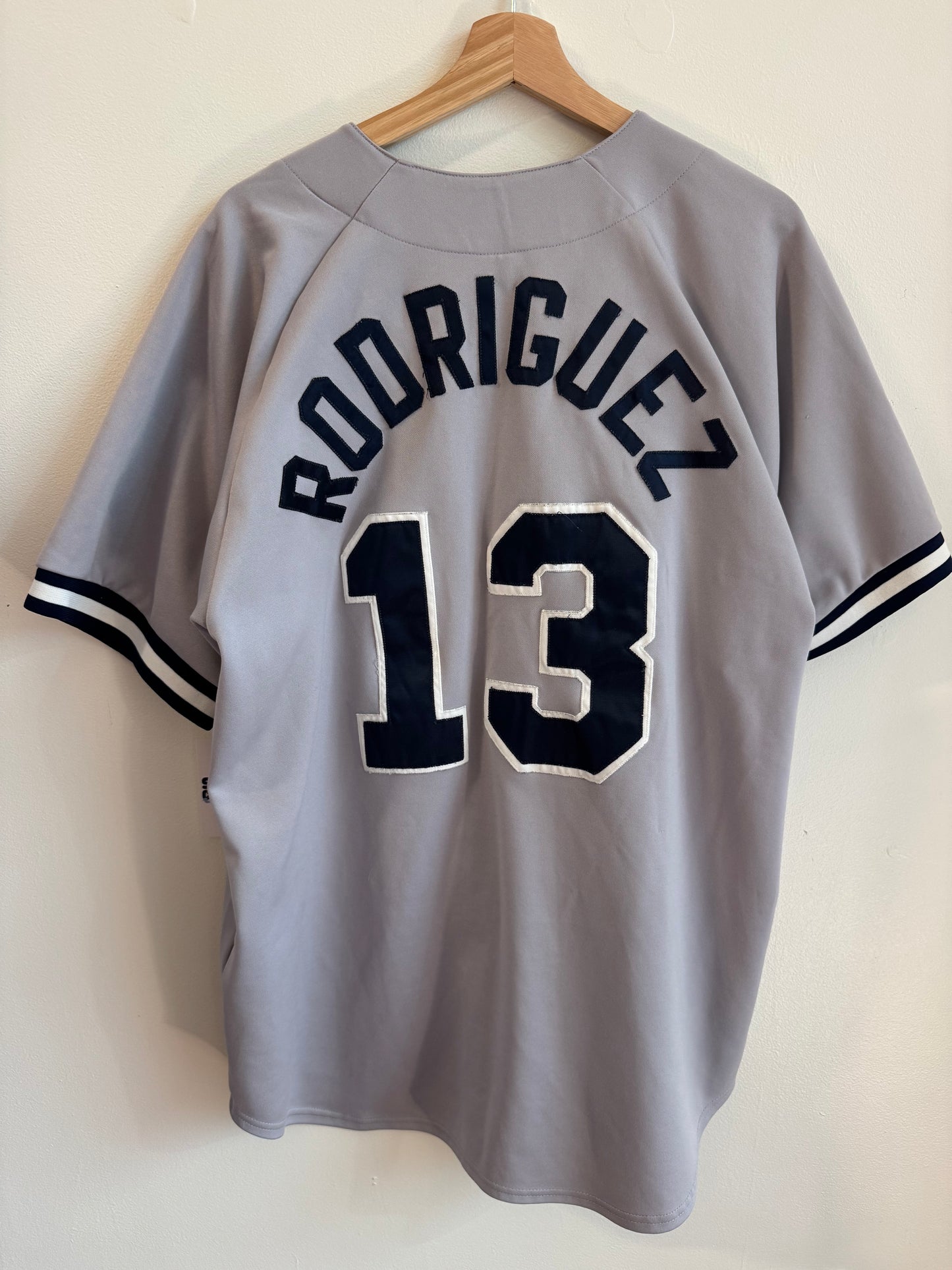 2000s Yankees Alexander Rodriguez Majestic Baseball Jersey (L)