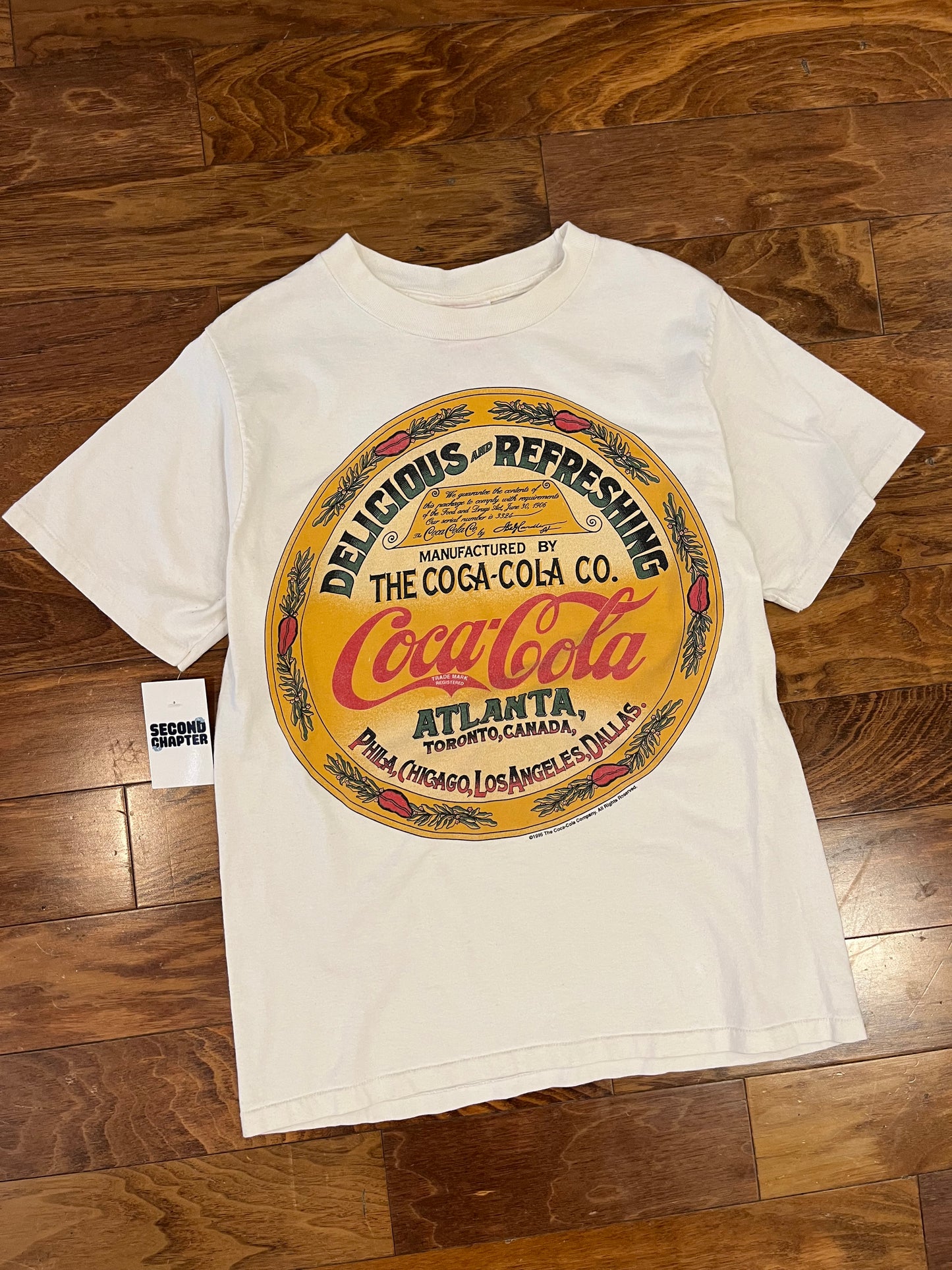 1995 Coca-Cola Atlanta Changes Tee (L)