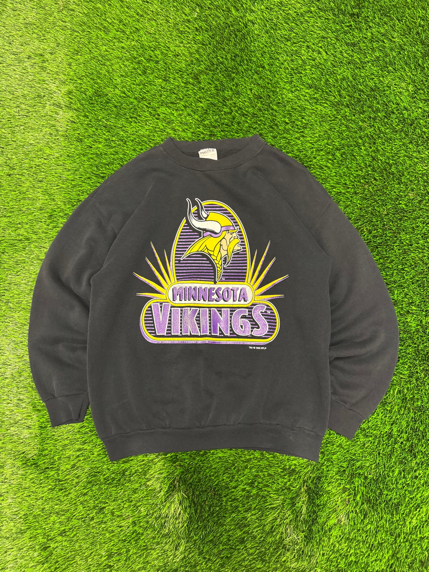 1996 Minnesota Vikings Tultex Crewneck (L)