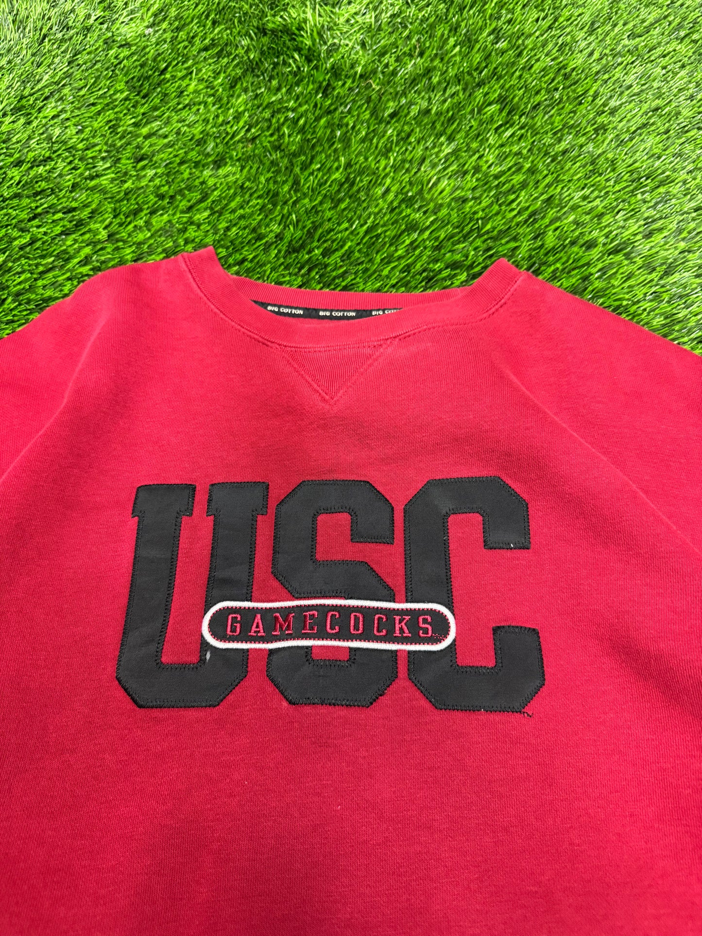 00s University of South Carolina USC Gamecocks Big Cotton Vintage Crewneck (M)