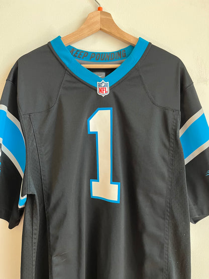 2010s Carolina Panthers Cam Newton Home Jersey (L)