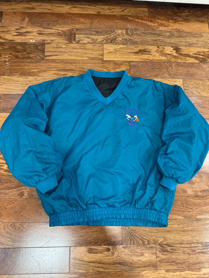 90s Charlotte Hornets Reversible Windbreaker (XL)