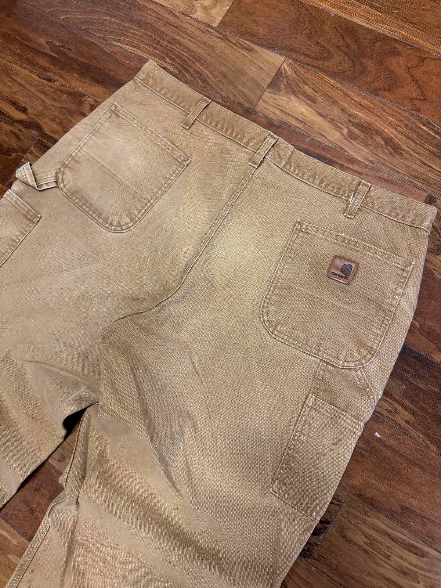 2014 Carhartt Faded Tan Carpenter Pants (42 x 30)