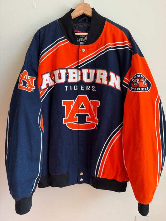 00s Auburn Tigers Vintage Racing Jacket (XXL)