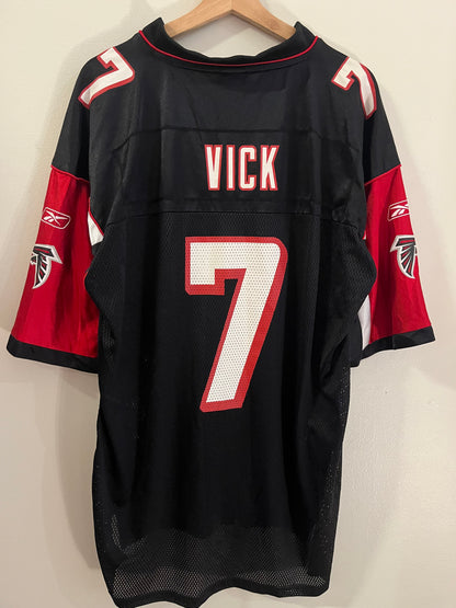 00s Atlanta Falcons Michael Vick Reebok NFL Jersey (L)
