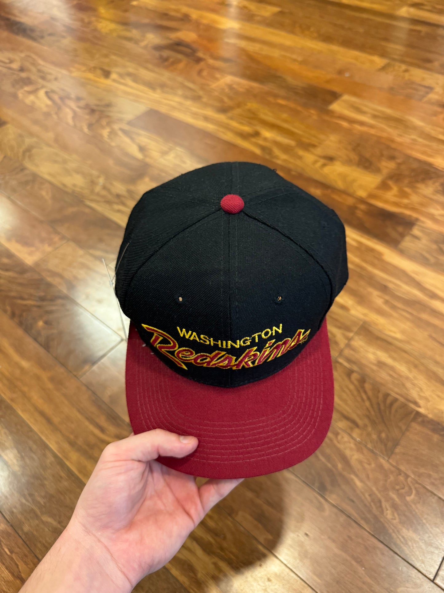 90s Washington Redskins Sports Specialties Script Hat (OS)