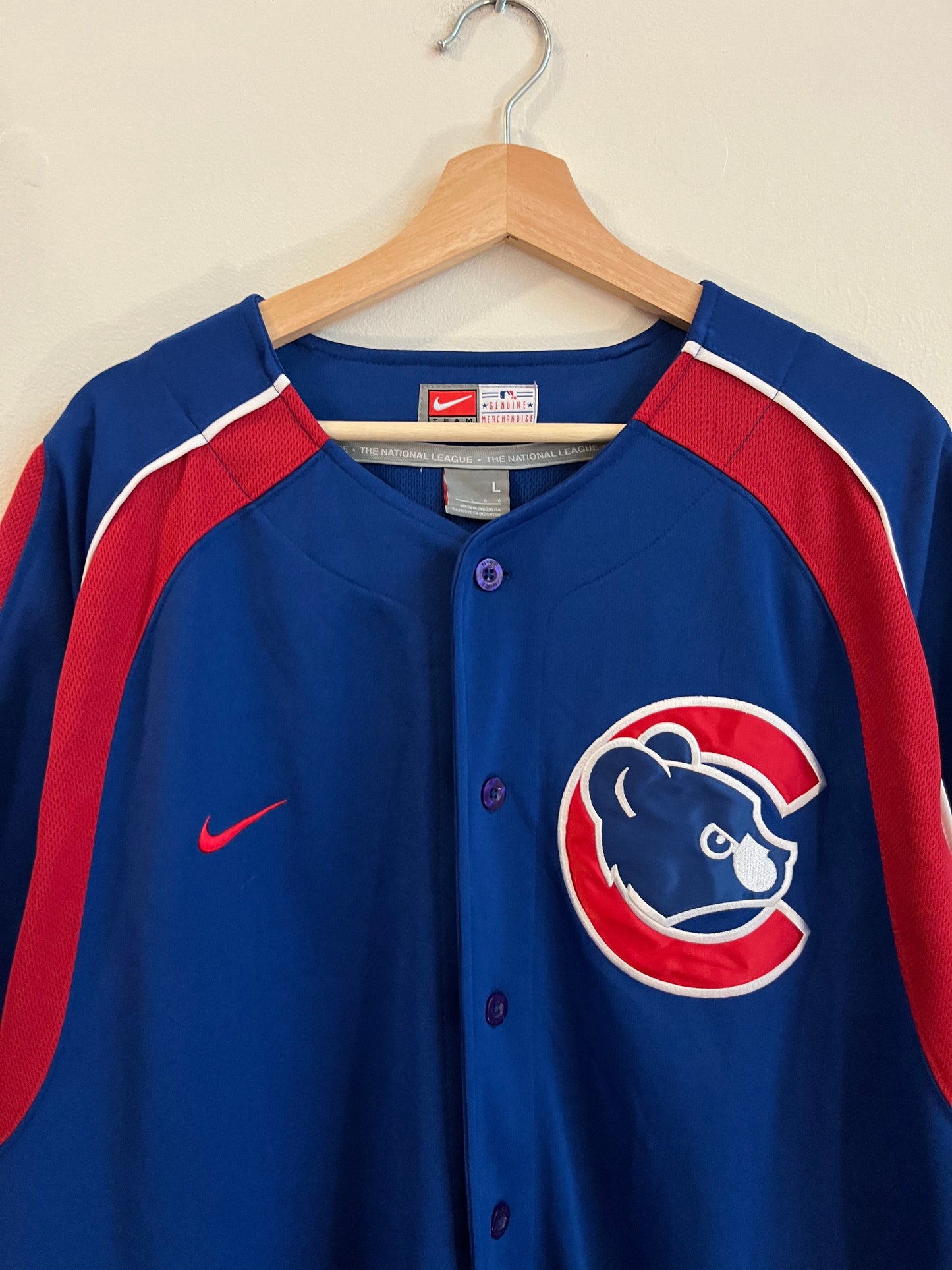 2008 Chicago Cubs Nike Baseball Jersey (L)