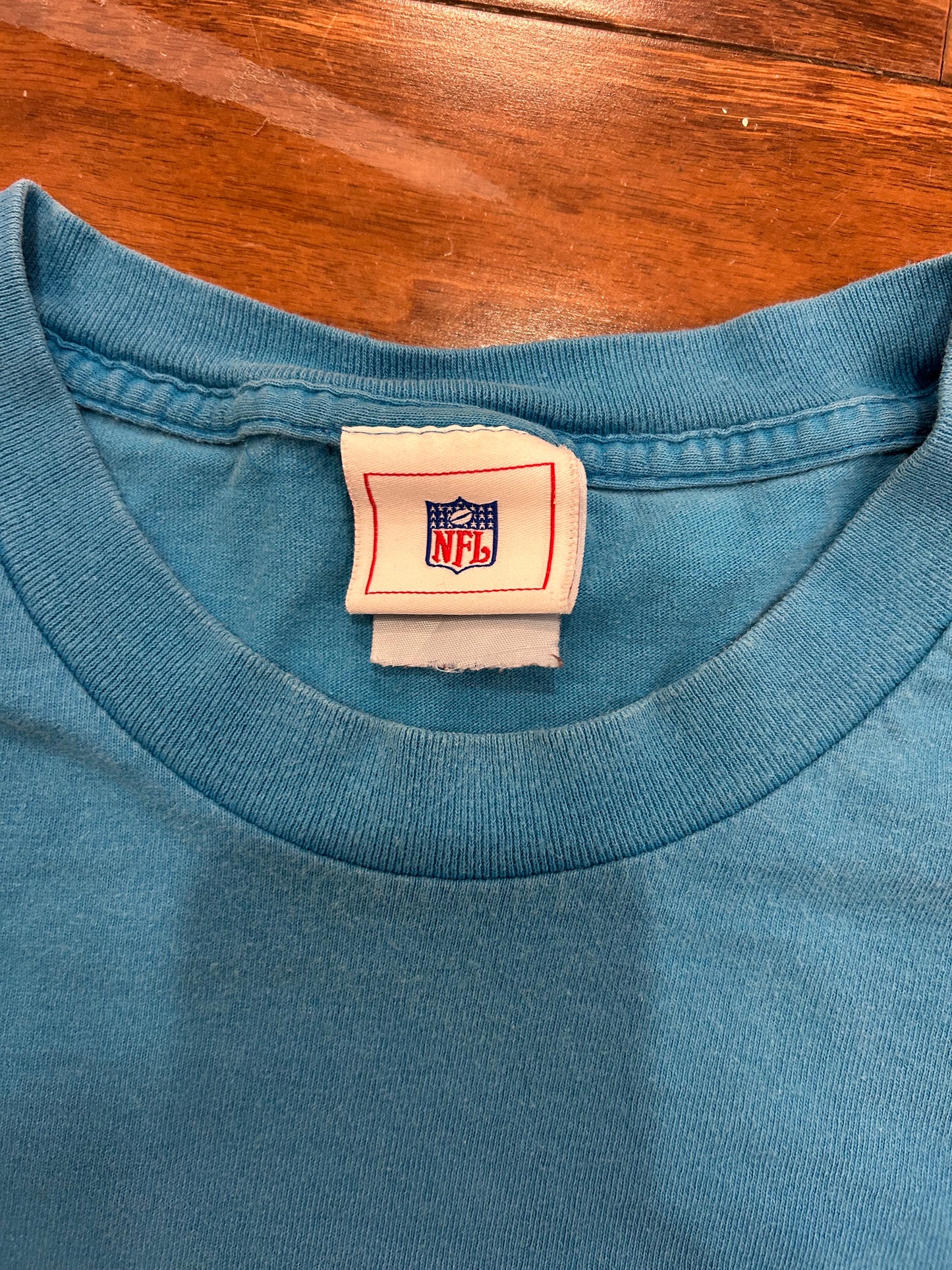 00s Carolina Panthers Long Sleeve Helmet Shirt (XXL)