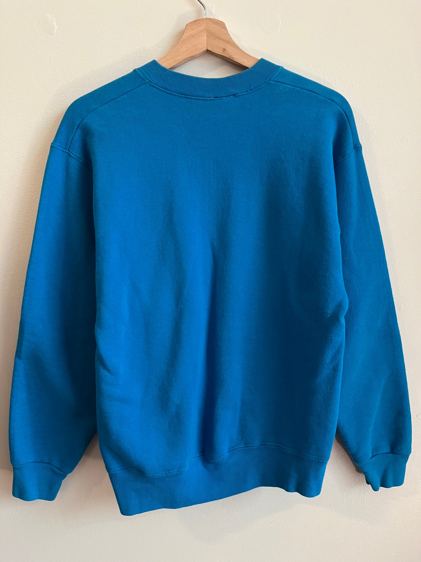 1996 Carolina Panthers Blue Pro Player Crewneck (M)