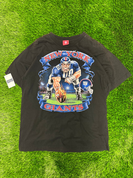 00s NY Giants Angry Center Tee (XL)