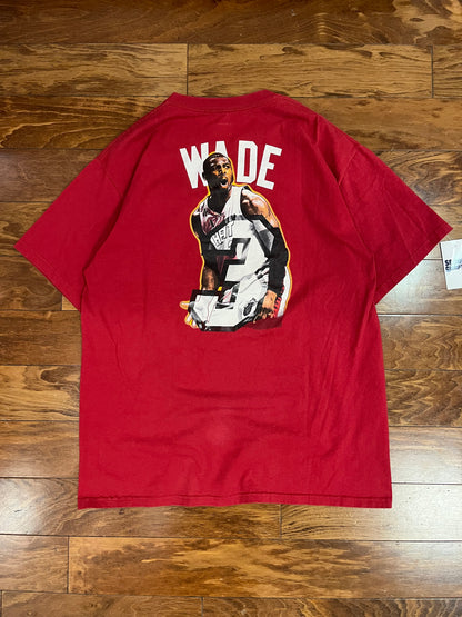 00s Miami Heat Dwayne Wade "D-Wade" Vintage NBA Tee (L)