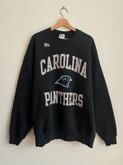 1996 Carolina Panthers Pro Player Spell Out Vintage Crewneck (XXL)