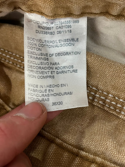 Dickies Black Tab Faded Tan Carpenter Pants (38 x 30)