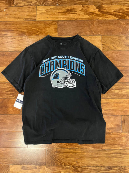 2008 Carolina Panthers NFC South Champs Tee (L)