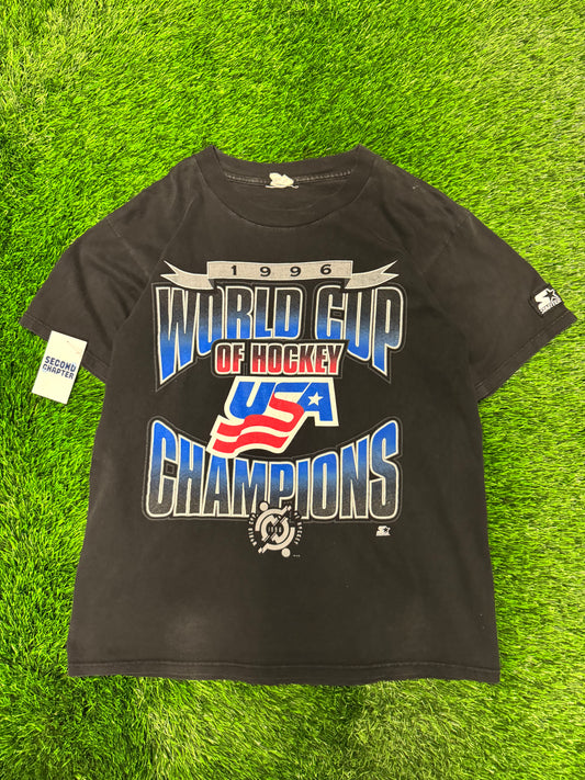1996 World Cup of Hockey World Cup Vintage Starter Tee (M)