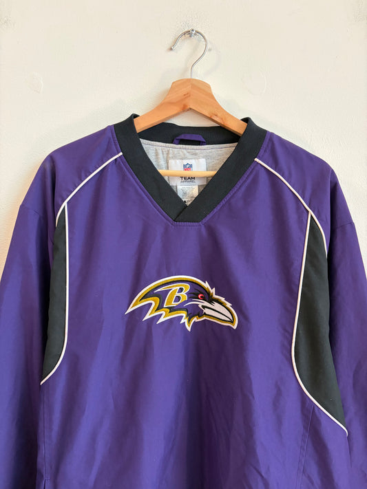 00s Baltimore Ravens Two Tone NFL Windbreaker (L)