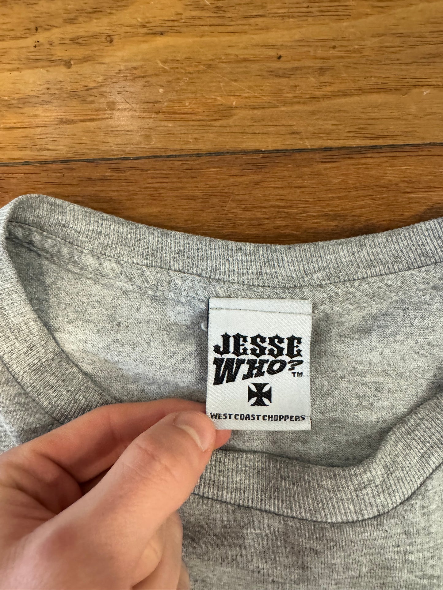 00s West Coast Choppers Jesse Who Flames Long-Sleeve Shirt (XXL)