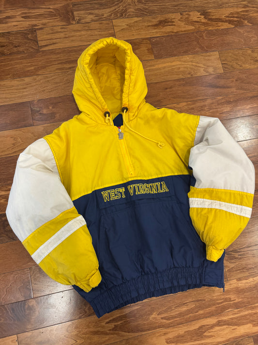 00s West Virginia Collegiate Puffer Jacket (XL)