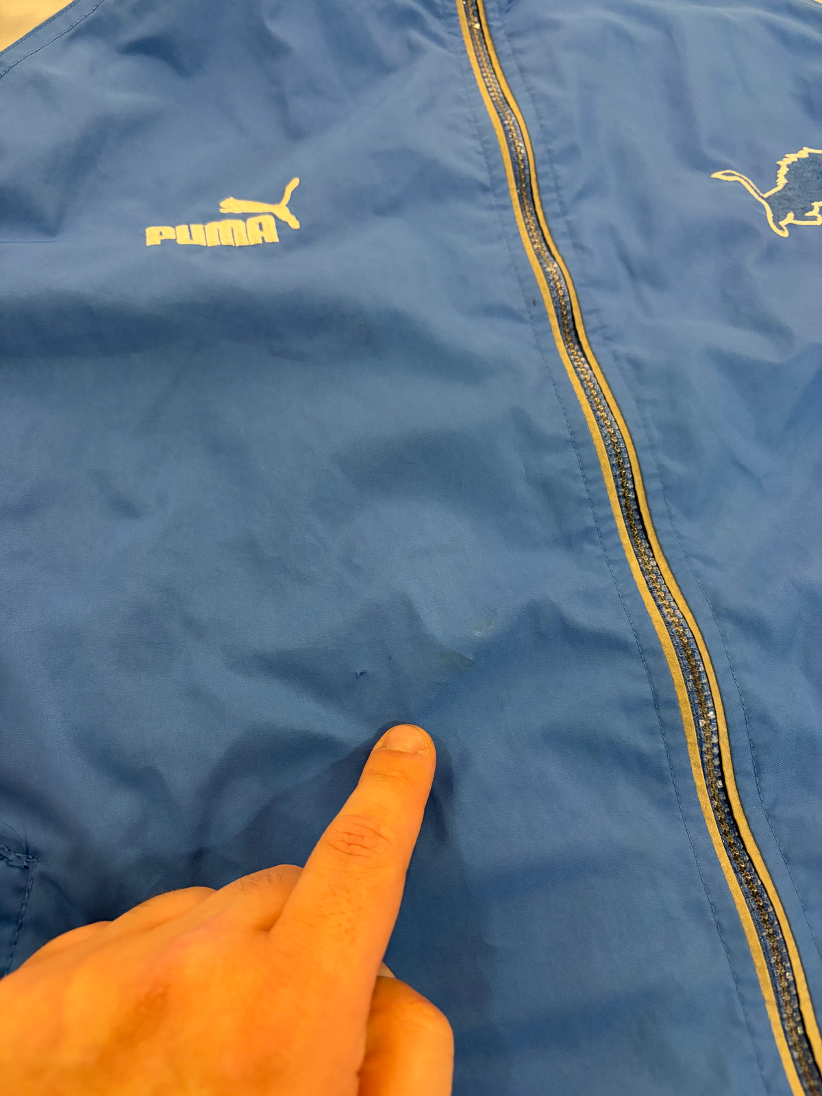 00s Detroit Lions Puma Windbreaker (XL)