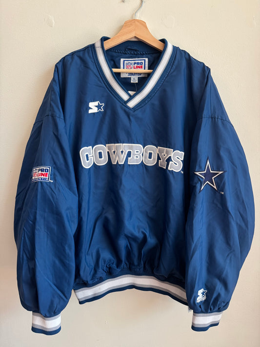 90s Dallas Cowboys Pro Line NFL Starter Windbreaker (XL)