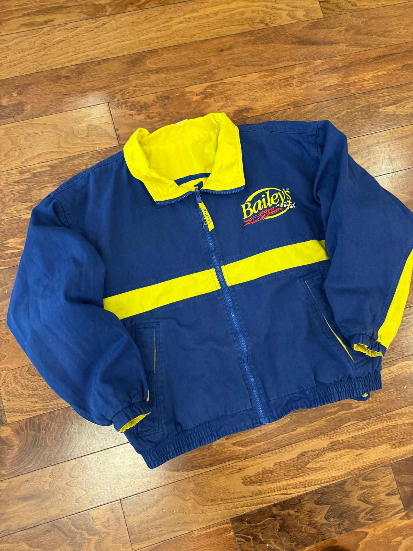 90s Bailey's Team Racing Reversible Vintage Jacket (XL)