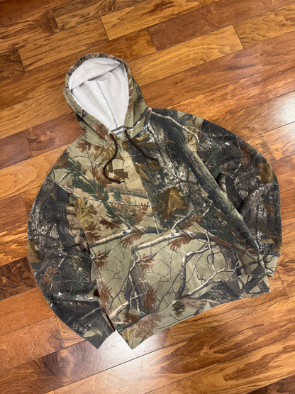 00s Russell Athletics Realtree Camo Hoodie (L)