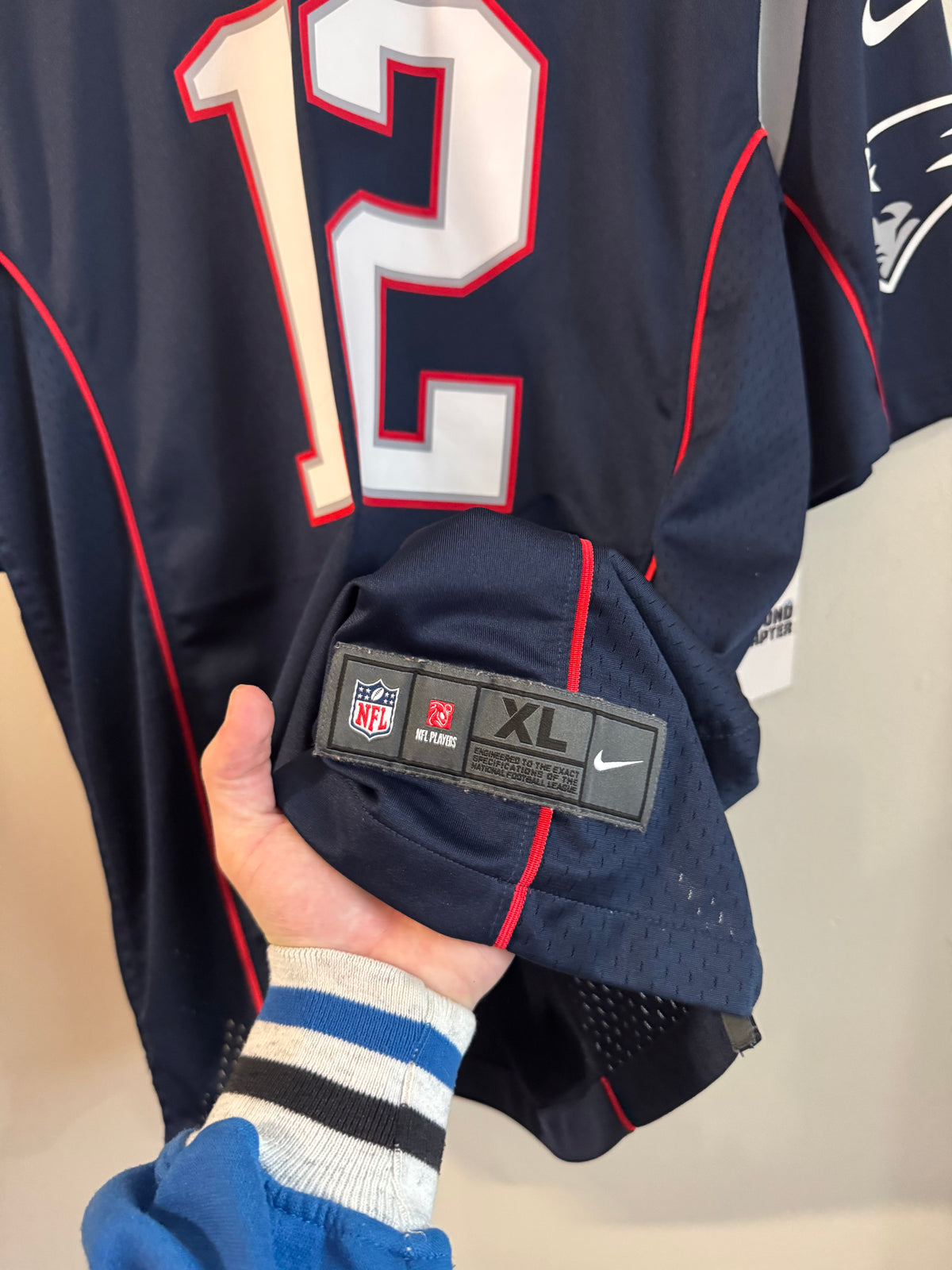 2010s New England Patriots Tom Brady Nike Home Jersey (XL)