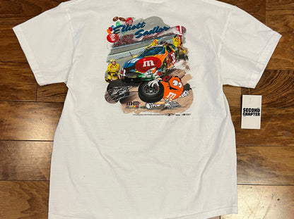 00s Elliot Sadler M&Ms Racing Team Nascar Tee (Youth XL)