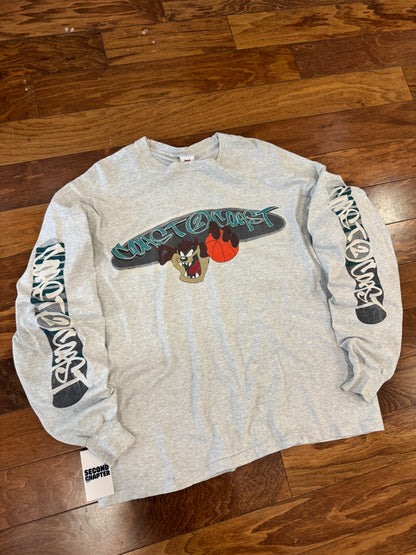 1997 Taz Coast To Coast Long-Sleeve Shirt (XL)