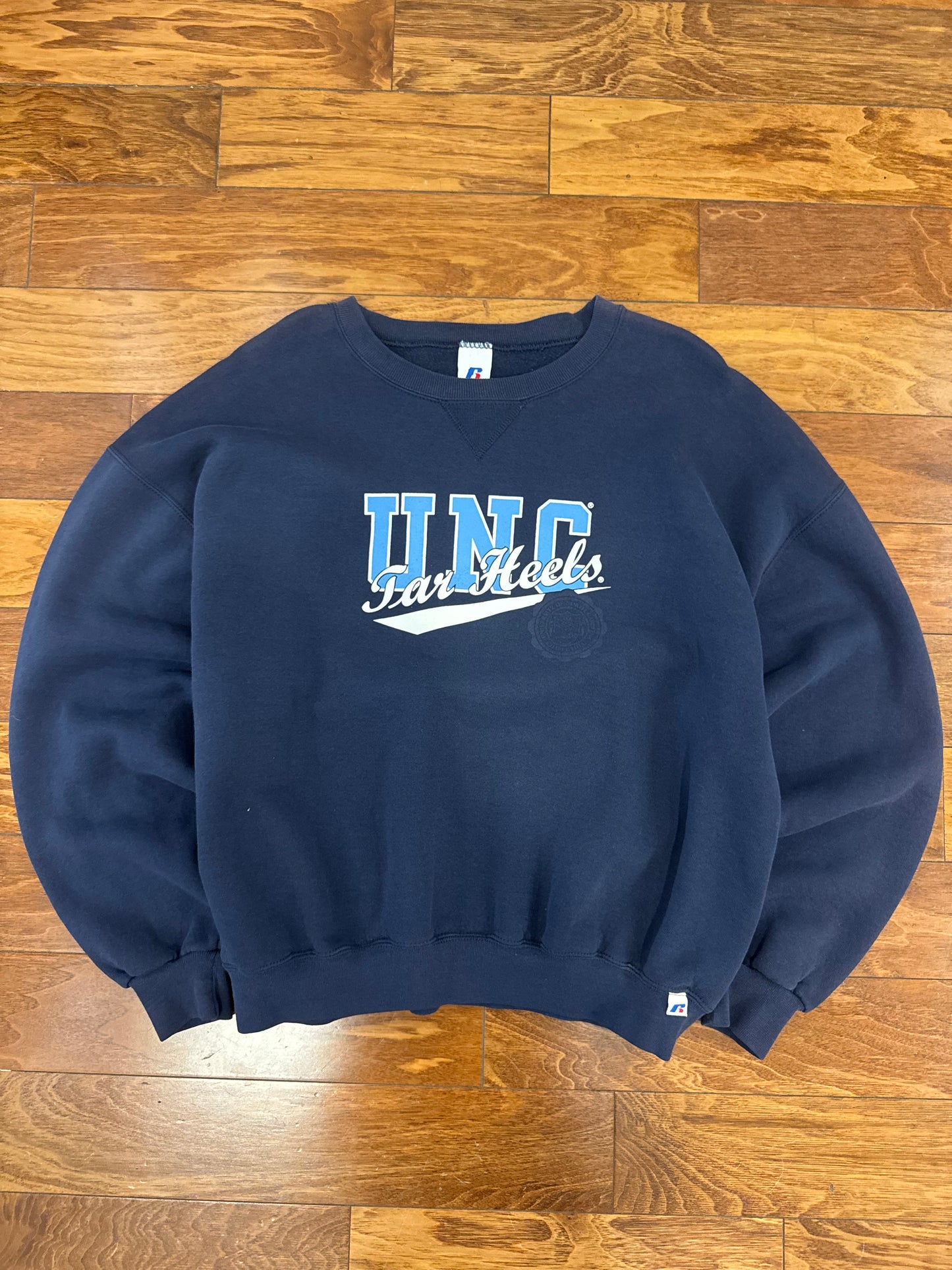 90s UNC Tar Heels Vintage Russell Crewneck (XL)