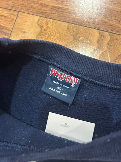 90s Georgetown Vintage Jansport Navy Crewneck (XL)