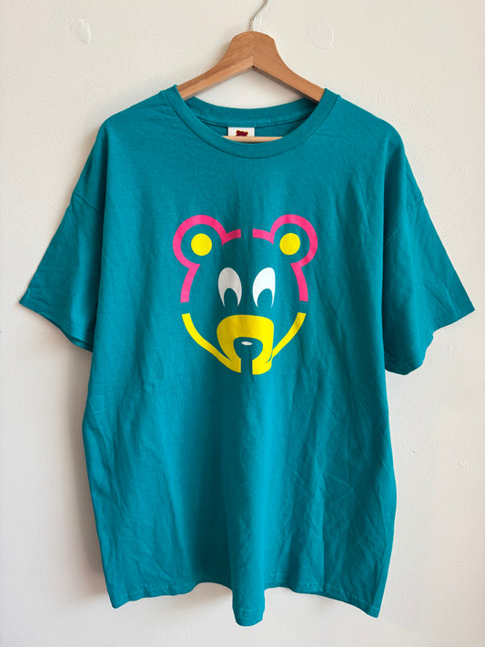 00s Kanye West Teal "Late Registration" Vintage Music Tee (XL)
