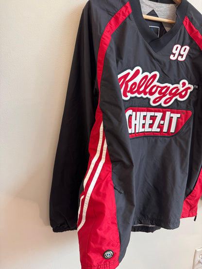 90s nascar Bob Osbourne Kellogg's Cheez-It Windbreaker (XL)