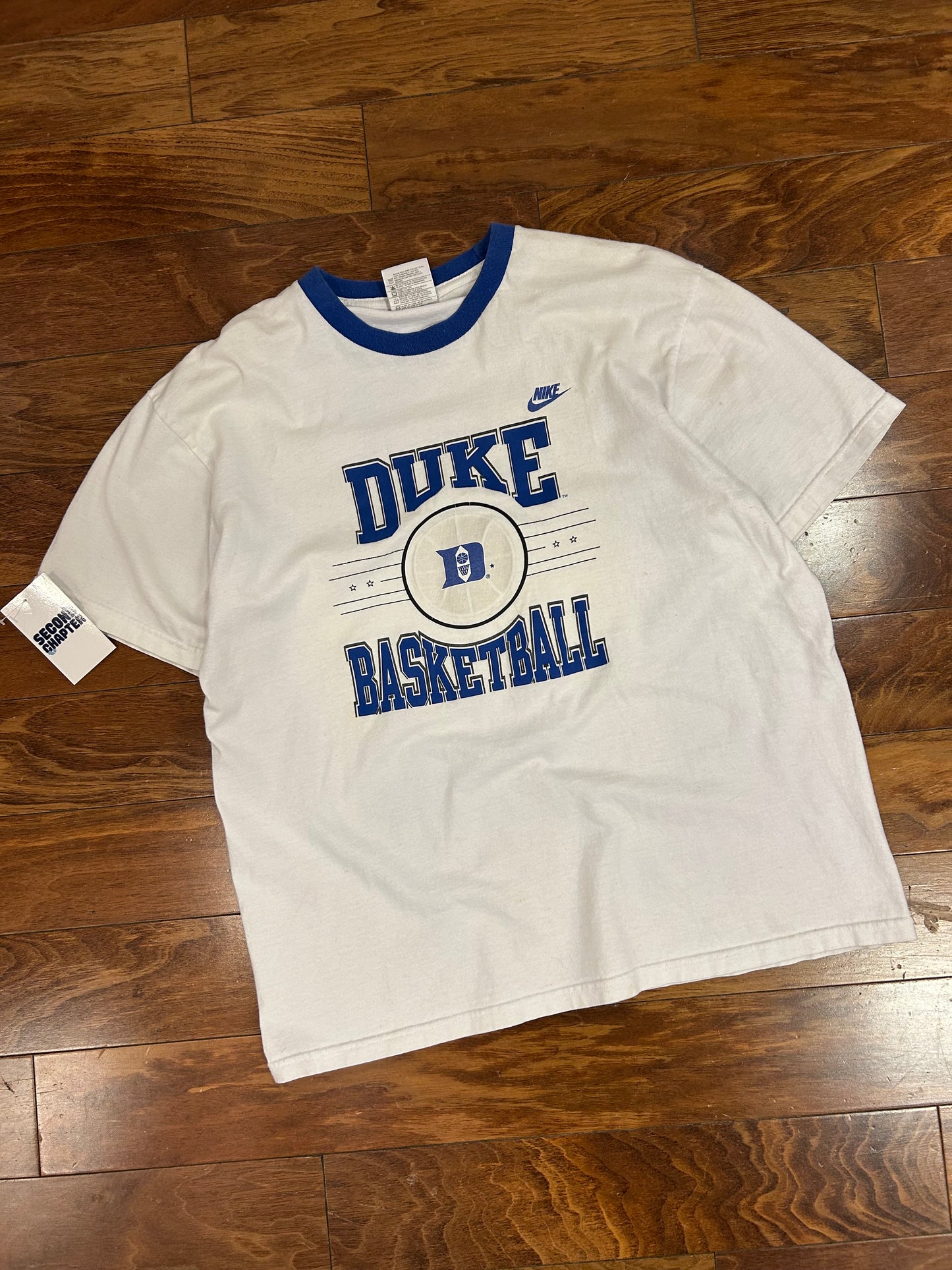 00s Duke Basketball Nike Ringer Tee (L)