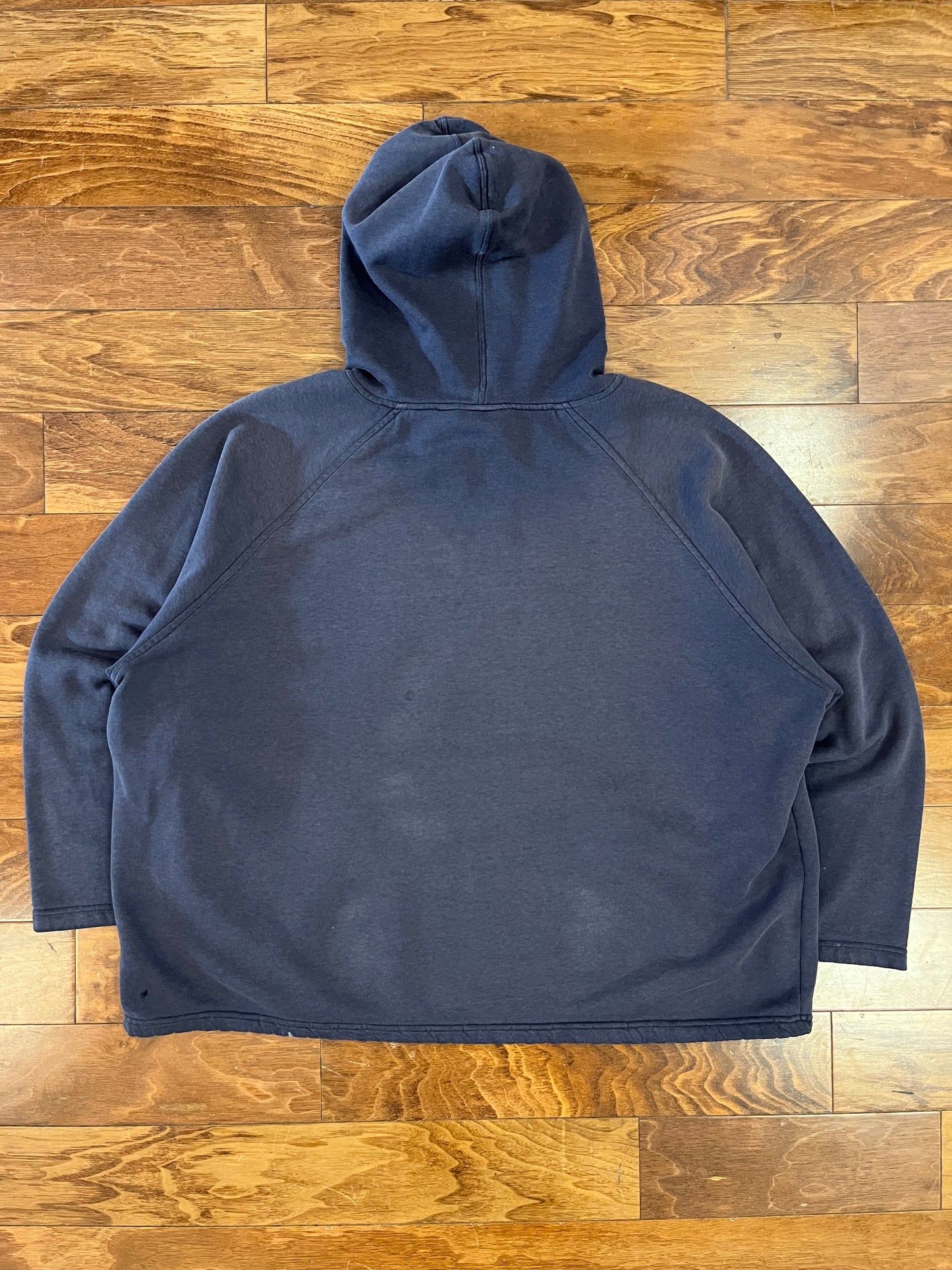 00s Clemson Red Oak Paint Stained Hoodie (L)