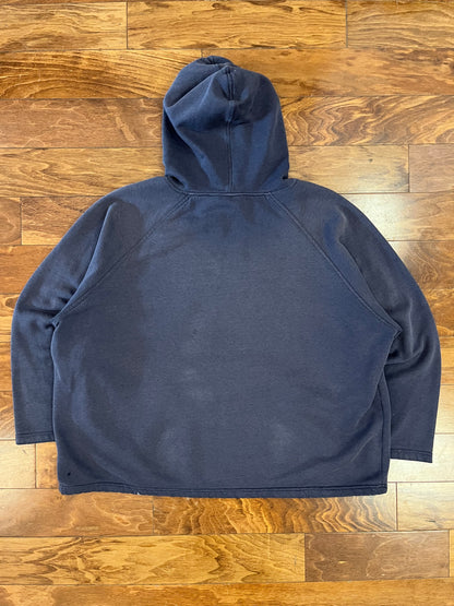 00s Clemson Red Oak Paint Stained Hoodie (L)