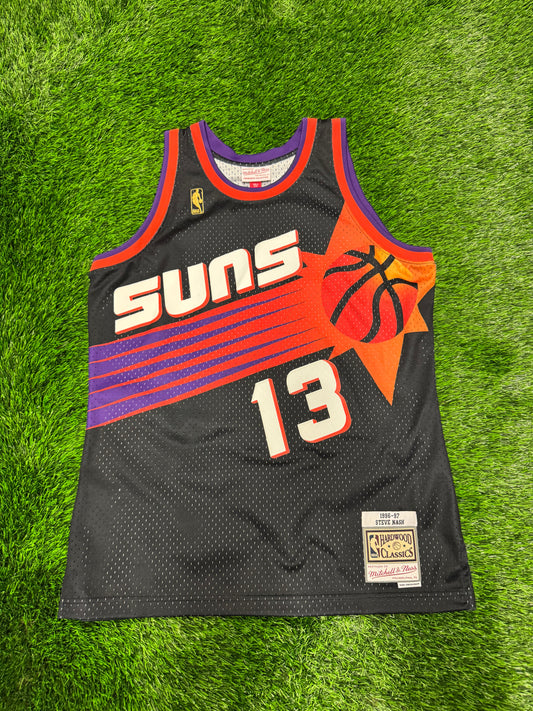 Mitchell & Ness Hardwood Classics Phoenix Suns Steve Nash #13 "Sunburst" NBA Jersey (L)