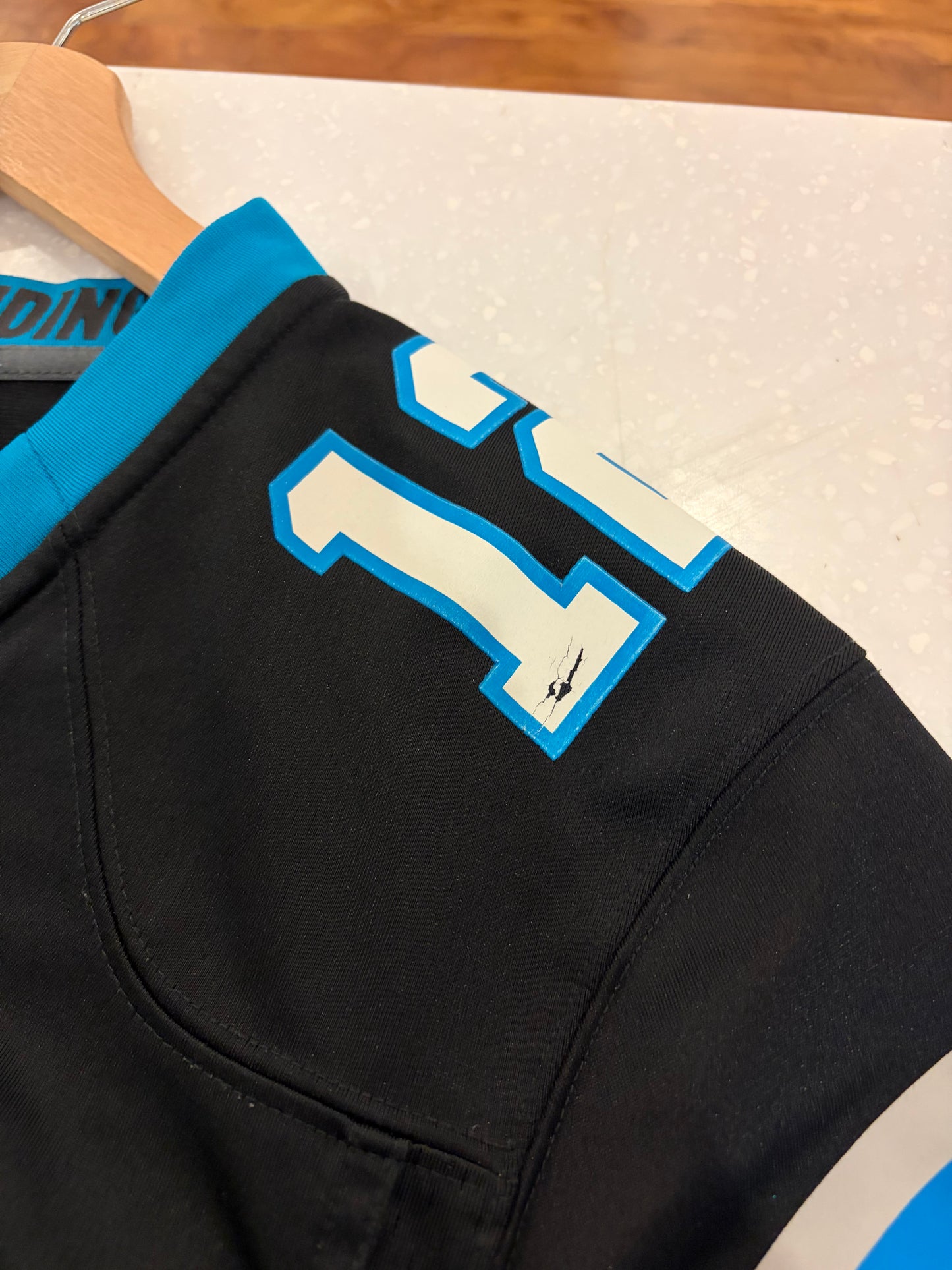 2010s Carolina Panthers DJ Moore #12 Nike Jersey (M)