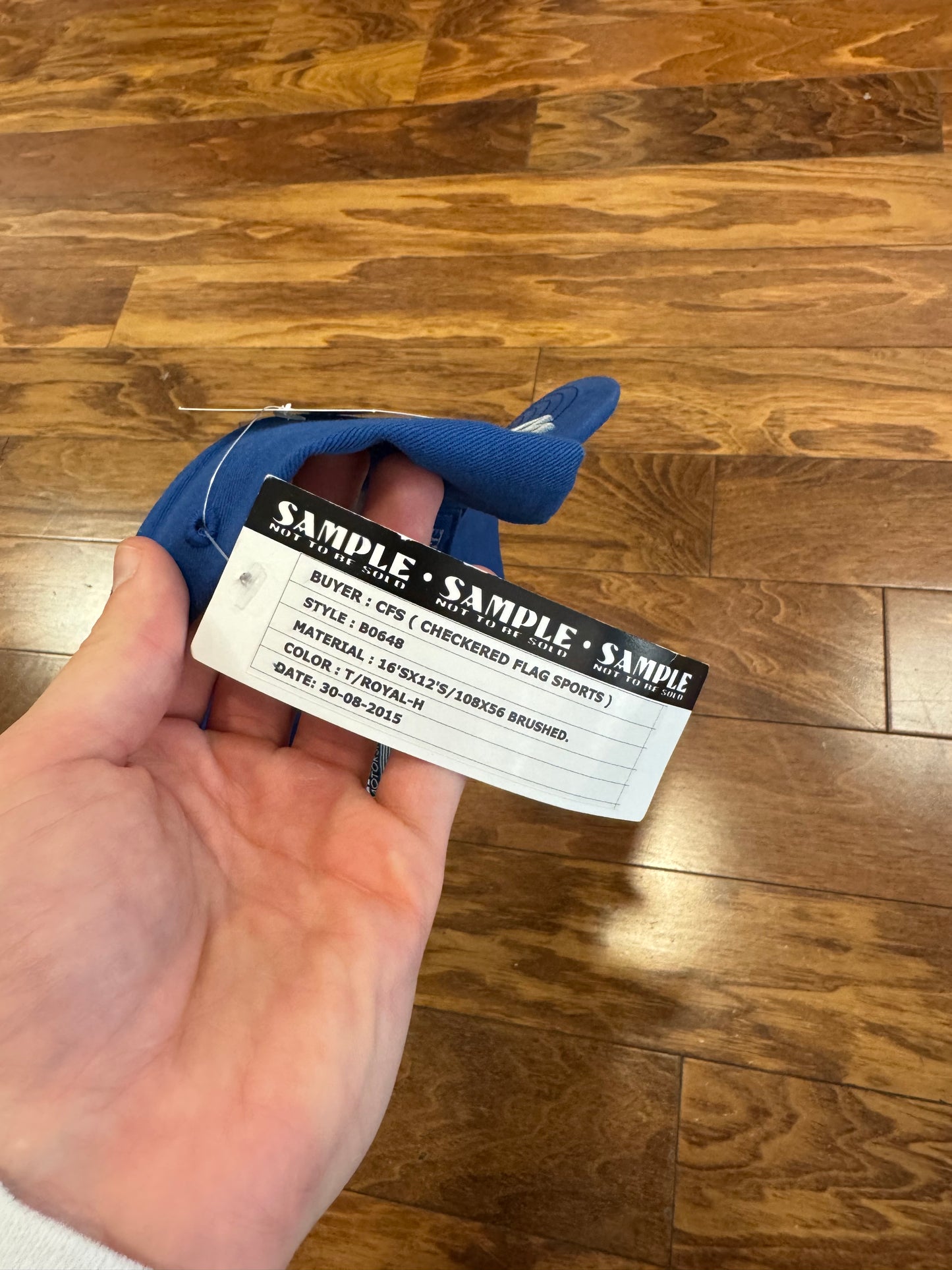 2015 Jimmie Johnson Spell Out Nascar Sample Hat (OS)