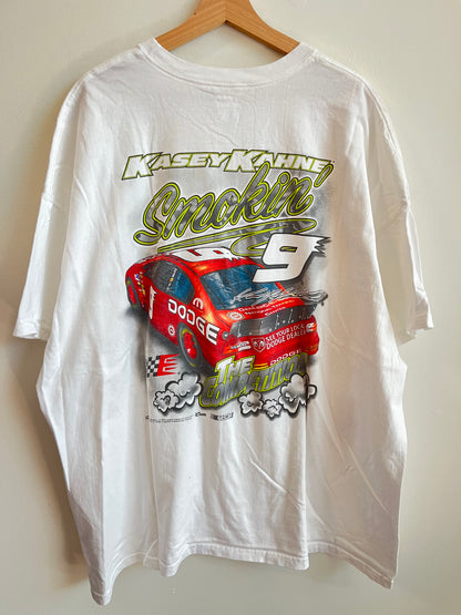 2004 Kasey Kahne Dodge Front/Back Nascar Graphic Tee (XXL)