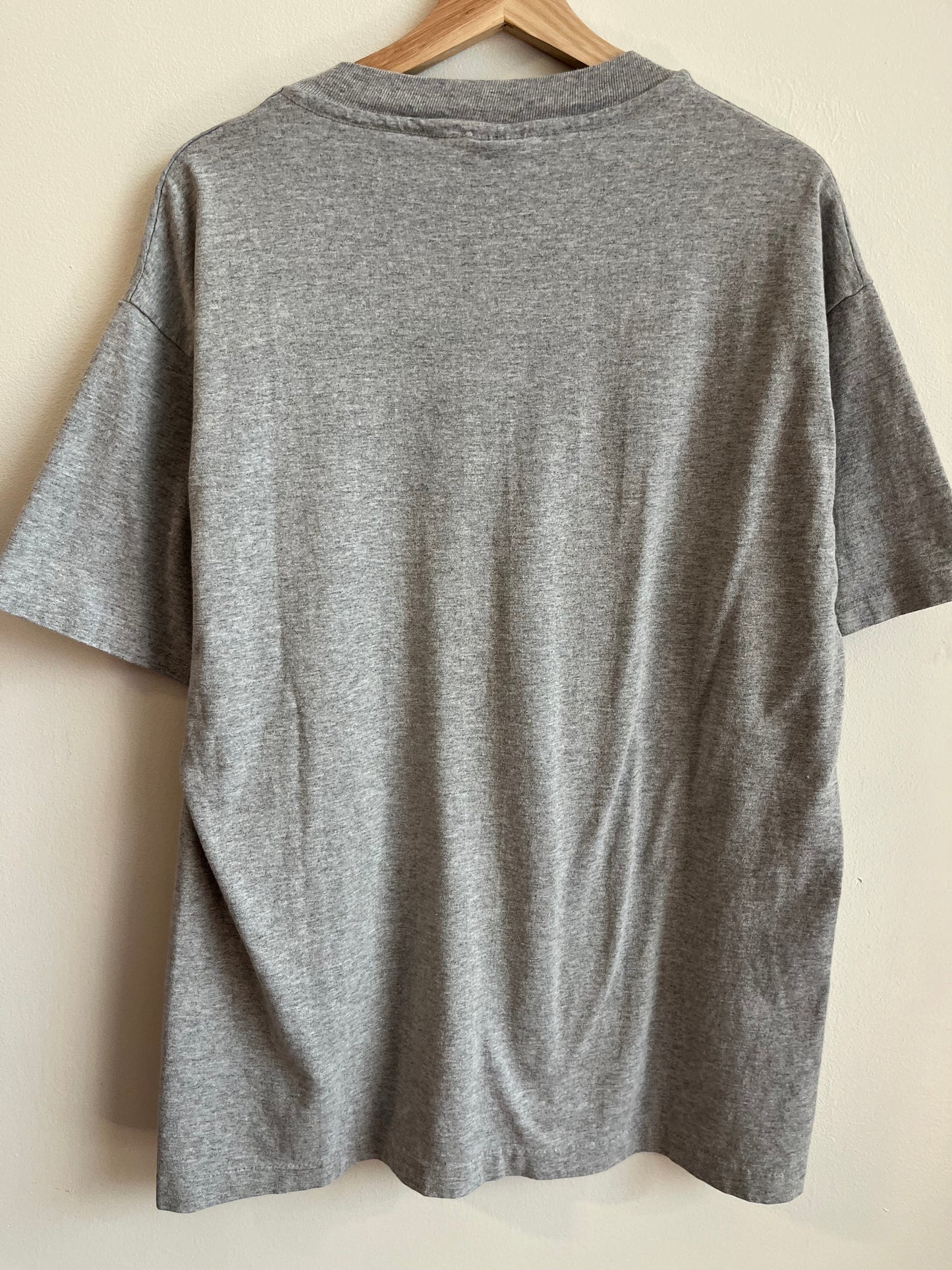 90s Disney Mickey Big Graphic Grey Tee (XL)