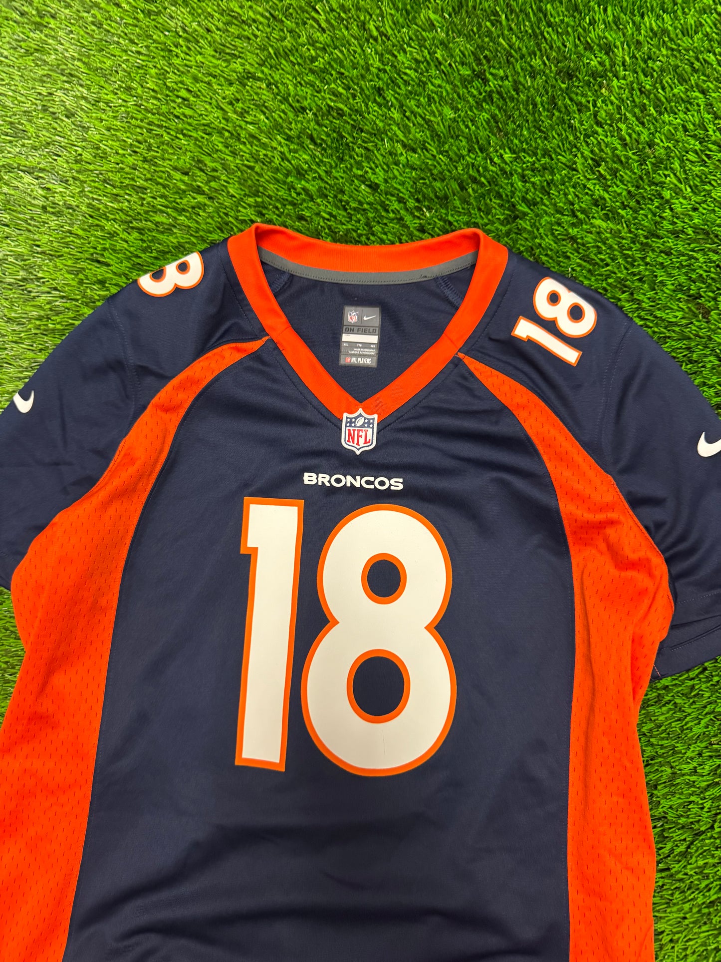 Denver Broncos Peyton Manning #18 Women's Nike Jersey (Women's XXL)
