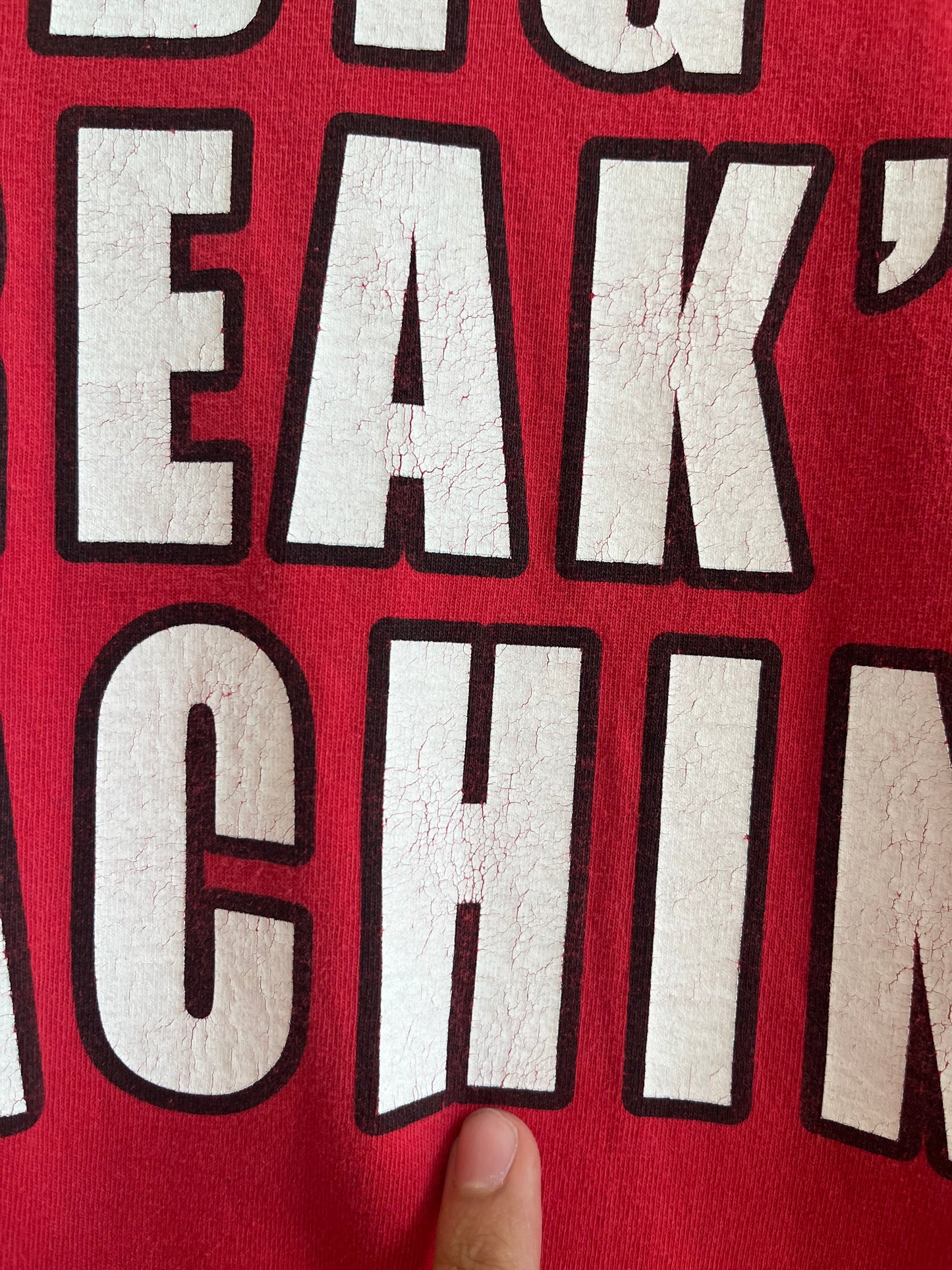 2002 Kane Big Freak'n Machine Vintage WWE Wrestling Tee (XL)