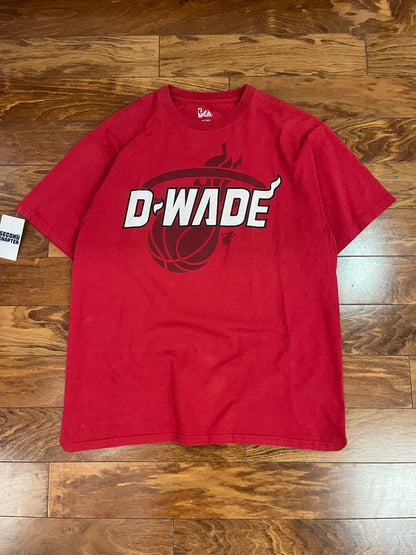 00s Miami Heat Dwayne Wade "D-Wade" Vintage NBA Tee (L)