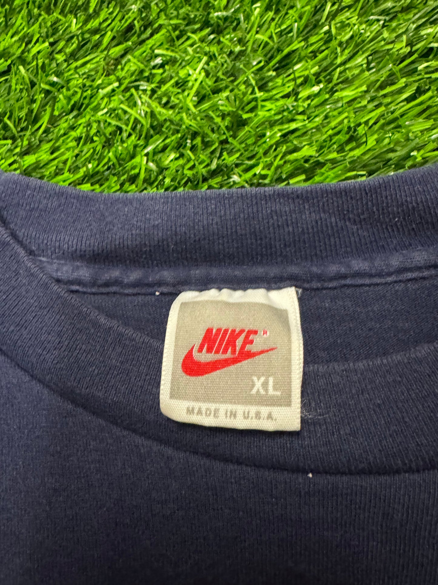 90s Duke University Vintage Nike "Just Do It" Old Logo Tee (XL)