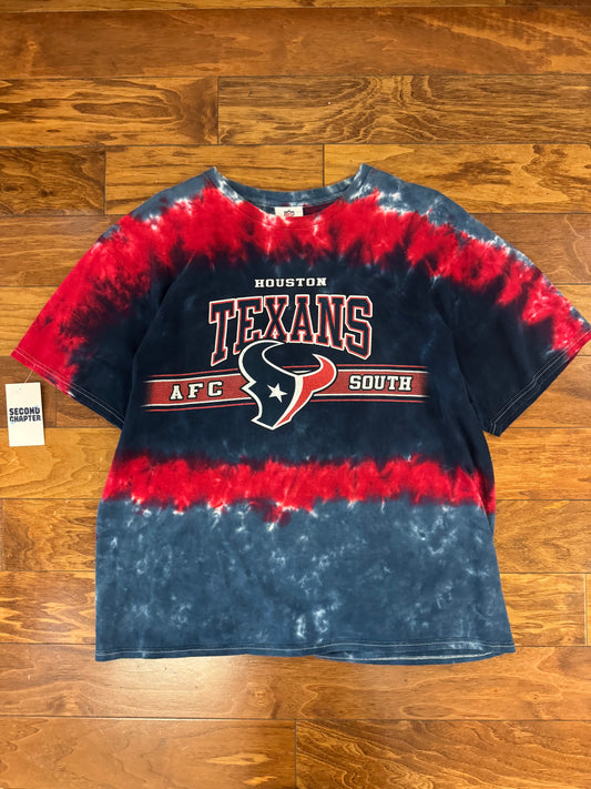 00s Houston Texans Tie Dye Tee (XL)