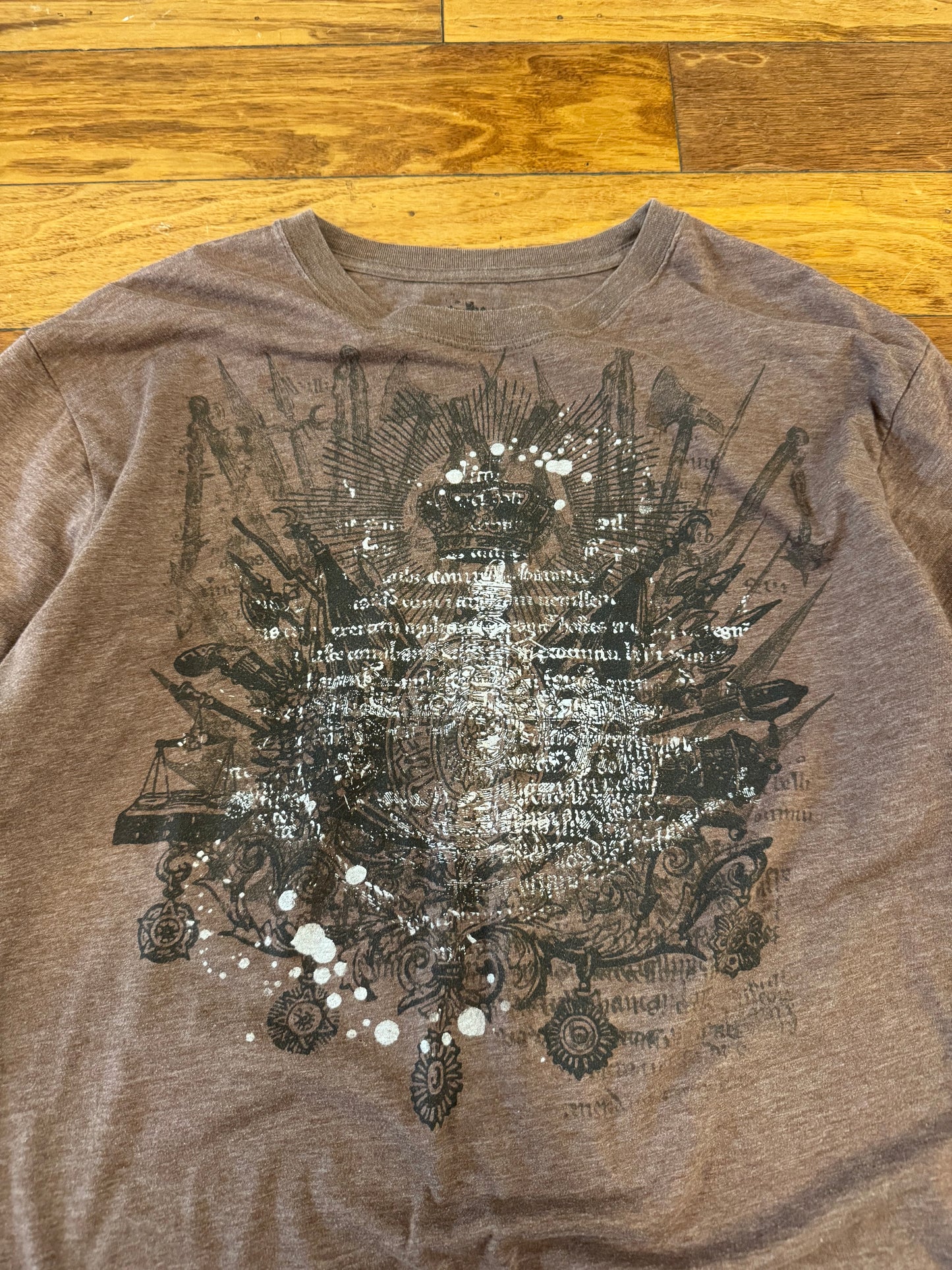 00s No Boundaries Brown Long Sleeve Thermal (XL)