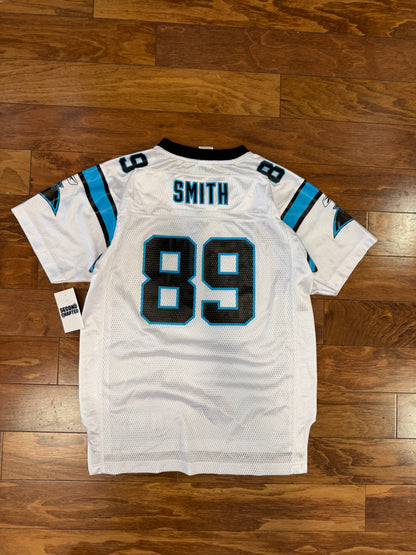 00s Carolina Panthers Steve Smith Away Football Jersey (Youth XL)